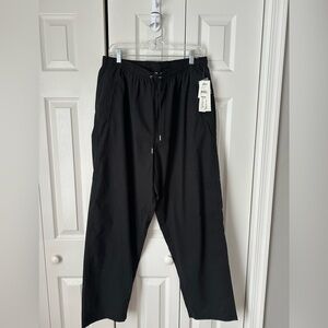 Elegant Black Straight Leg Women's Pants